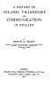 [Gutenberg 52087] • A History of Inland Transport and Communication in England